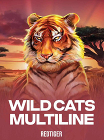 Wild Cats Multiline Slot: RTP Tinggi dan Volatilitas Rendah game cover